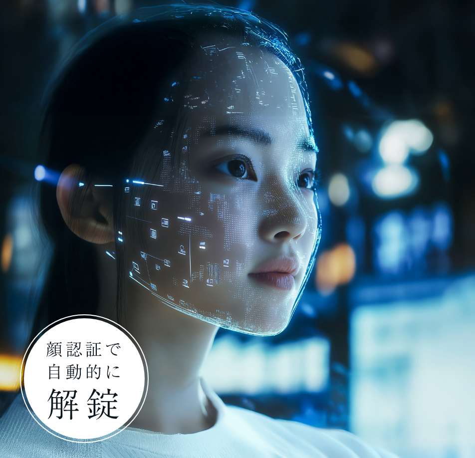 顔認証 image