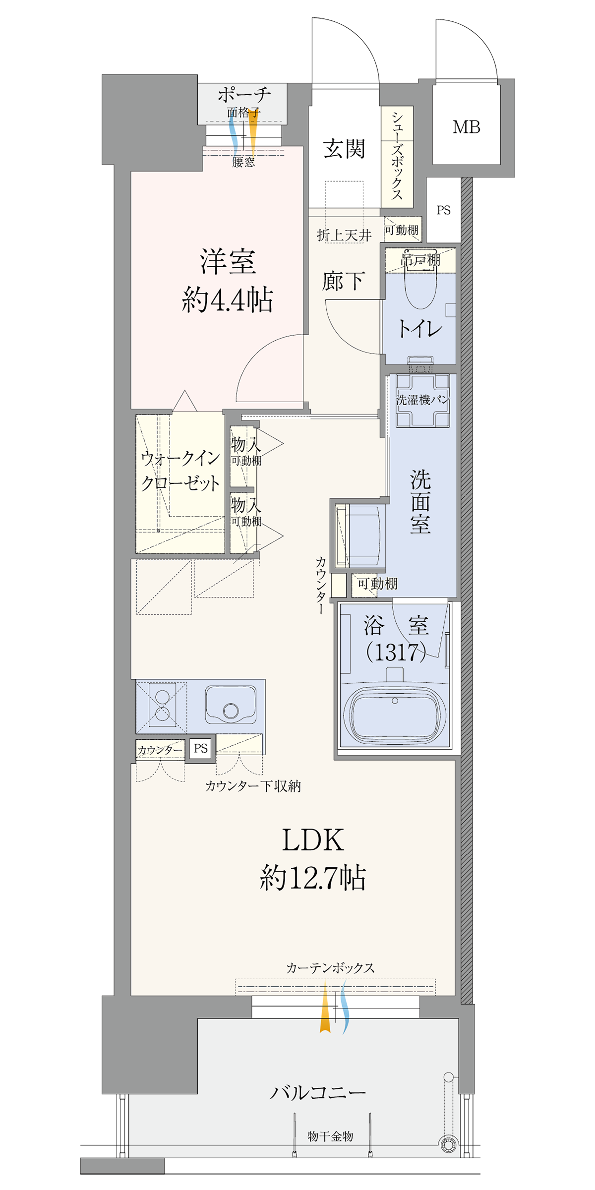 Cタイプ 間取り図