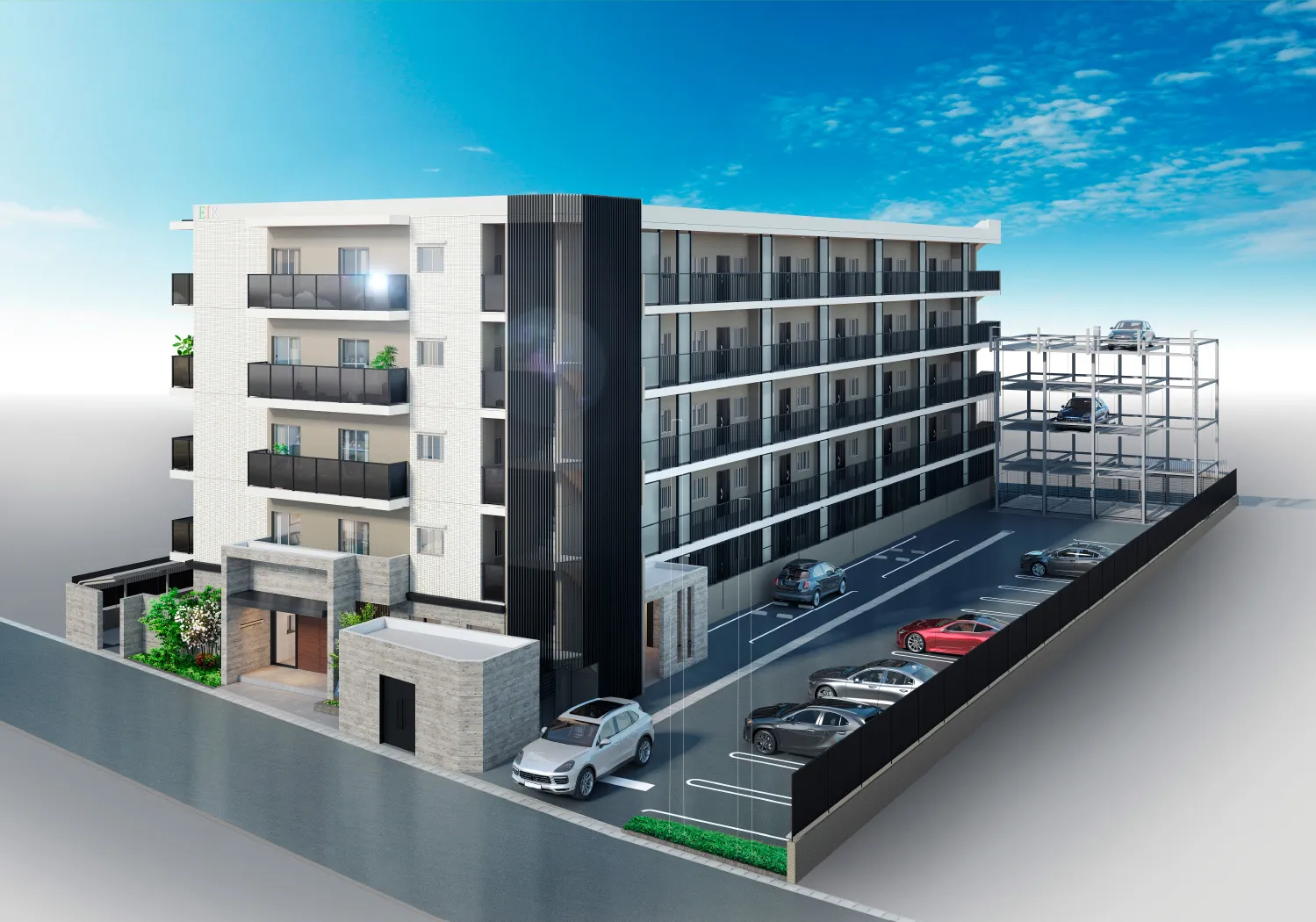 エイル諸岡テラス 外観 デザインImage