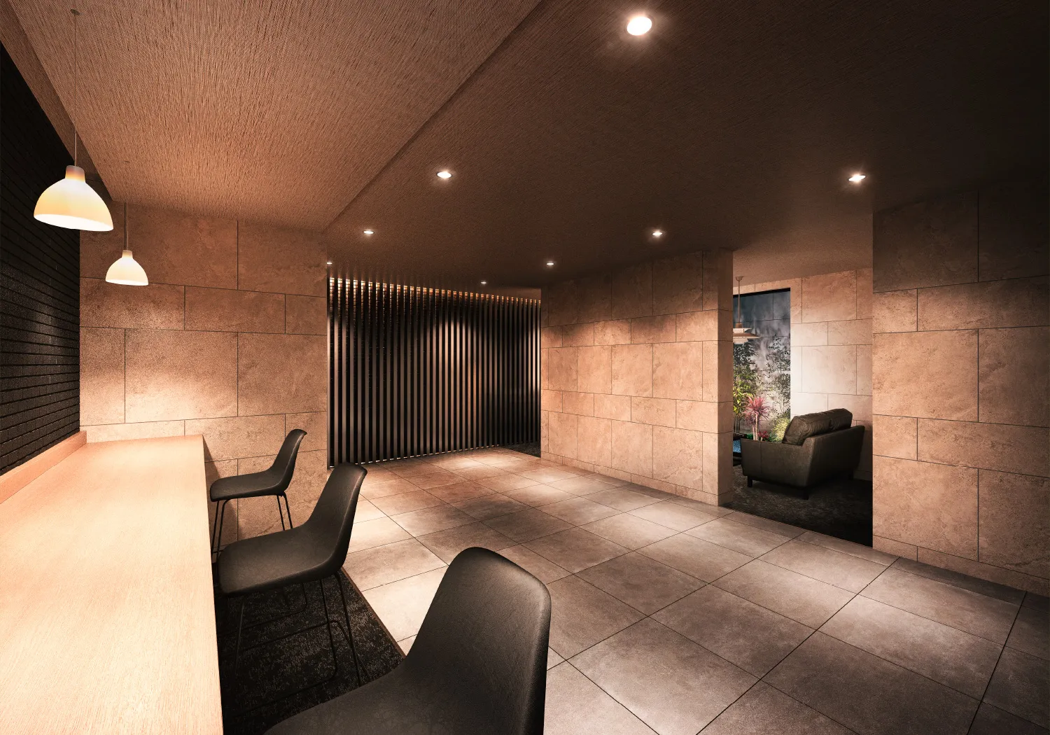 エイル諸岡テラス エントランスホール デザインImage