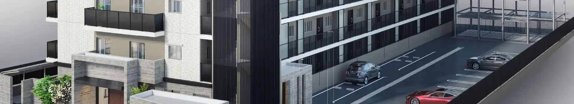 エイル諸岡テラス 敷地計画 image