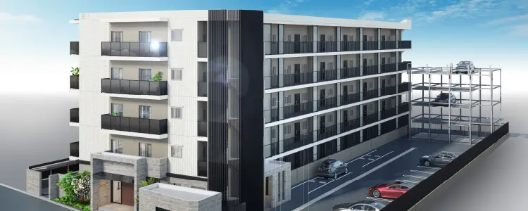 エイル諸岡テラス 敷地計画 image