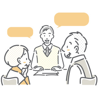 来客時時の会話 image