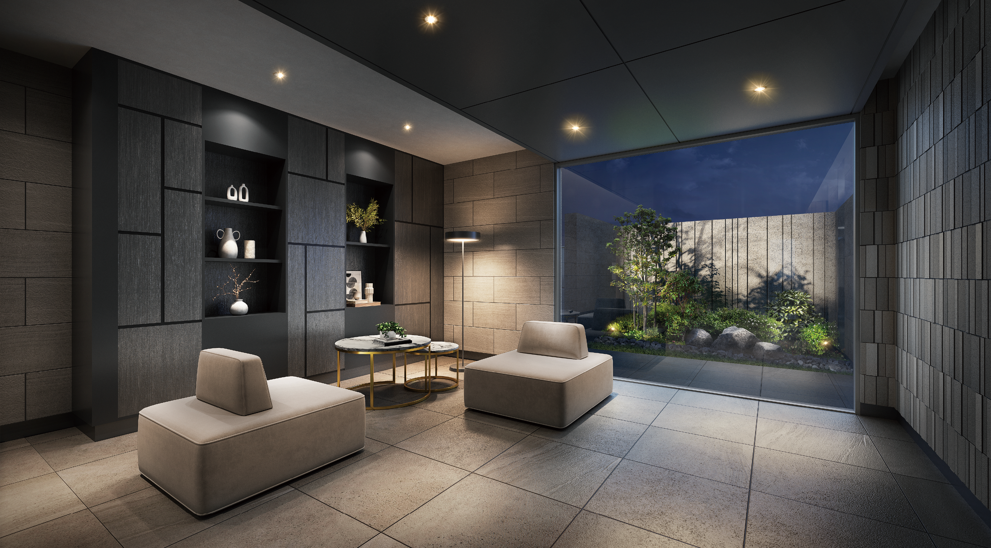 エントランスホール完成予想図