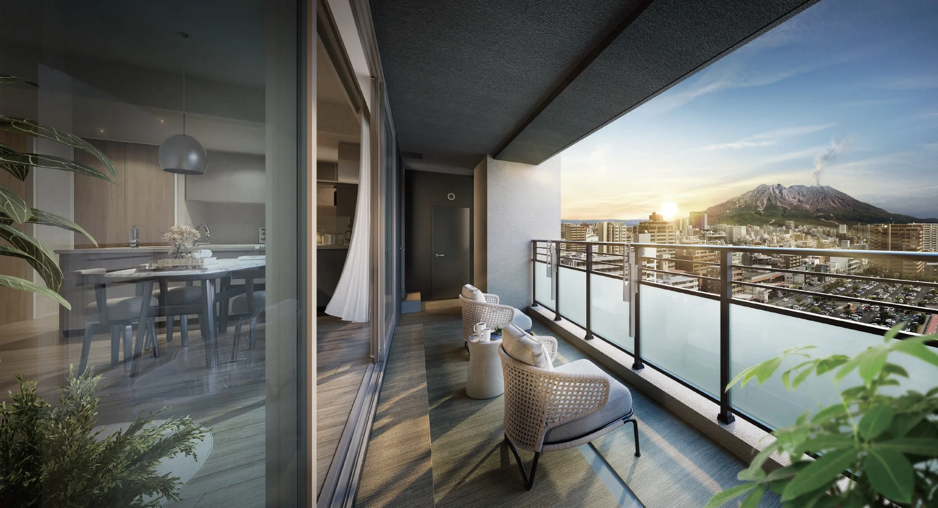 パノラマビューの写真