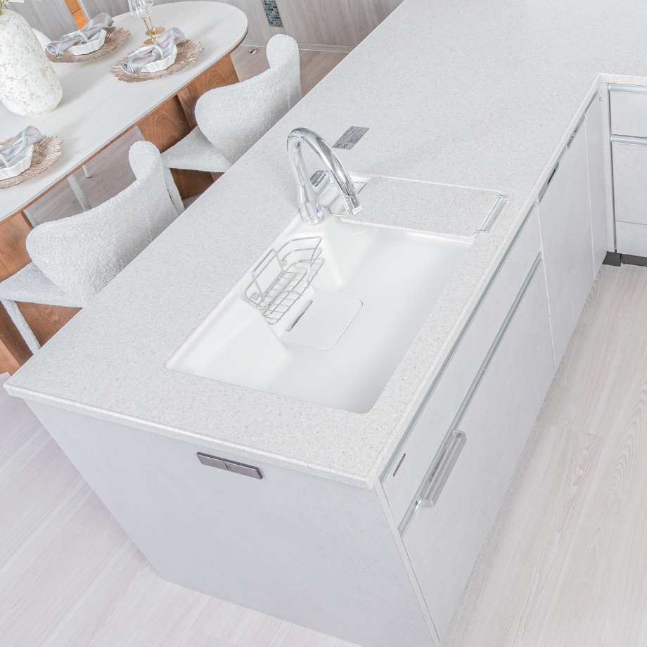 人造大理石シンク・フルオープンカウンター