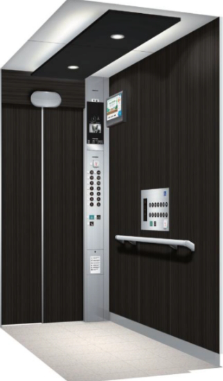 エレベーターかご内液晶 背面 image